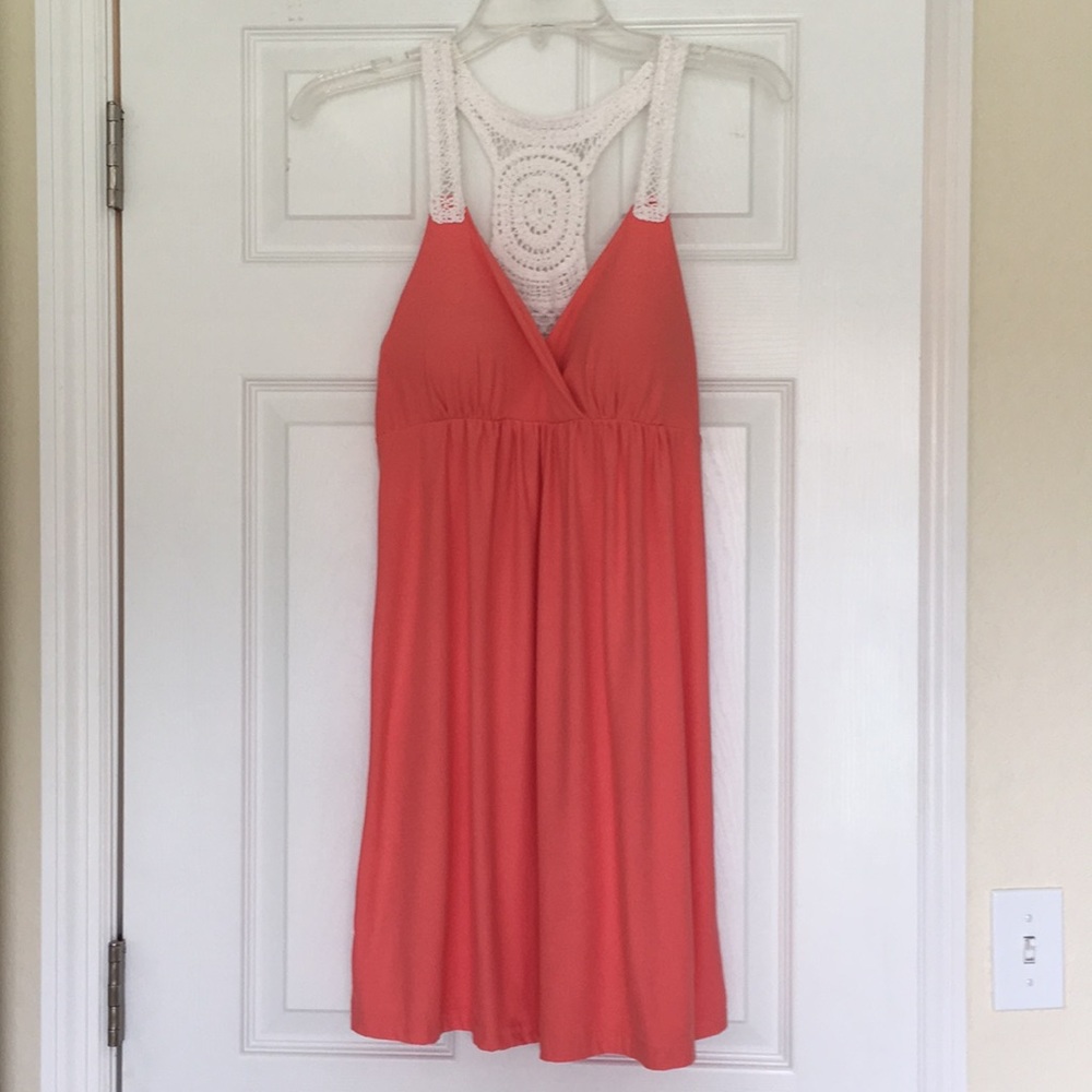 Crochet Back Dress